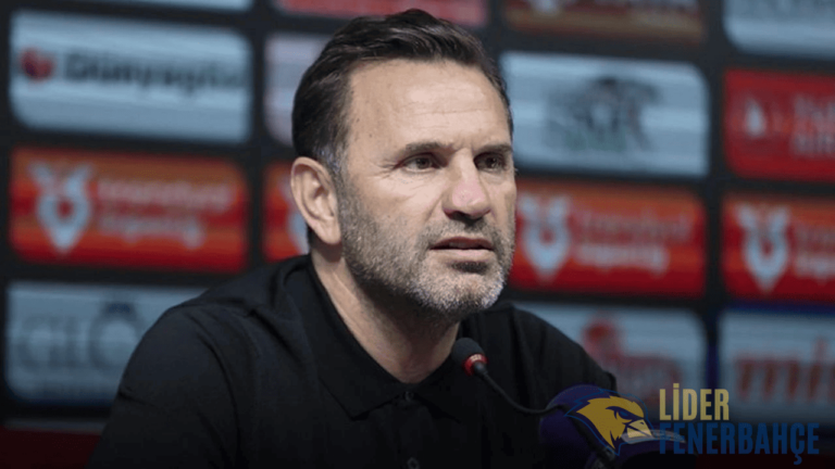 Okan Buruk derbi öncesi iddialı konuştu
