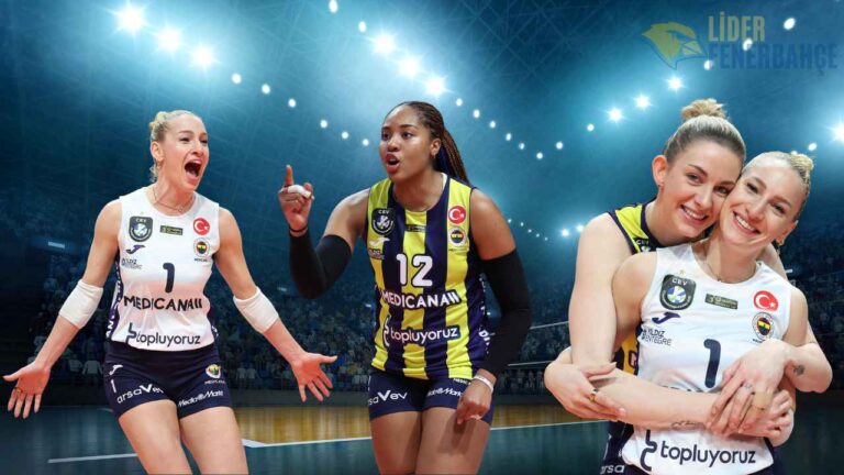 Fenerbahçe Medicana, Vakıfbank'ı 3-0 yendi