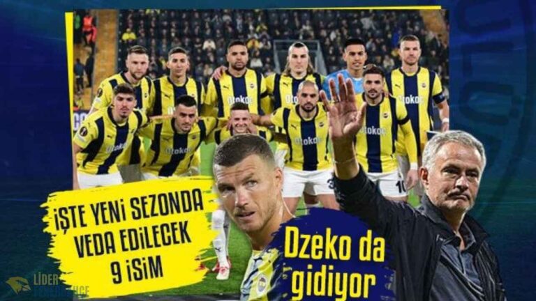 Fenerbahçe'de Şok Ayrılıklar Kapıda