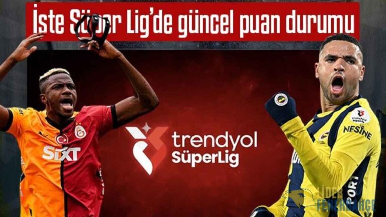 Güncel puan durumu