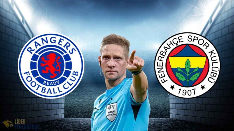 Rangers-Fenerbahçe Rövanşını Norveçli Hakem Yönetecek