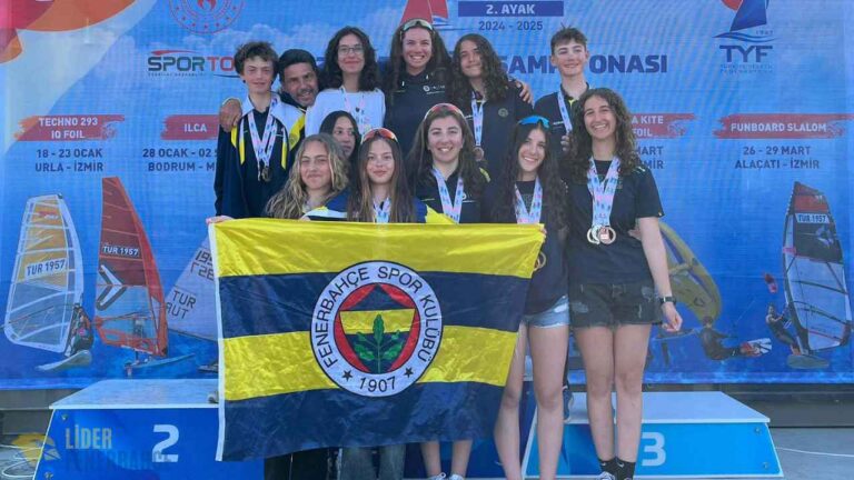 Yelkenlerde Gurur Günü: Fenerbahçe Doğuş Üç Sınıfta da Şampiyon!
