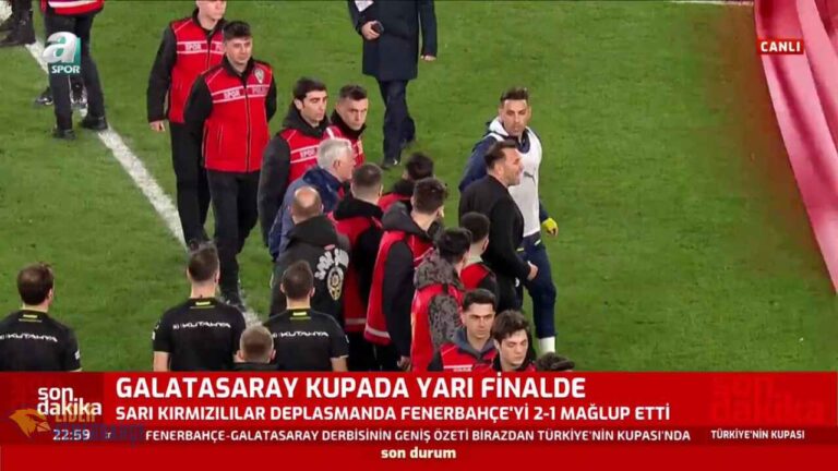 Maç Sonunda Şok Eden Olay